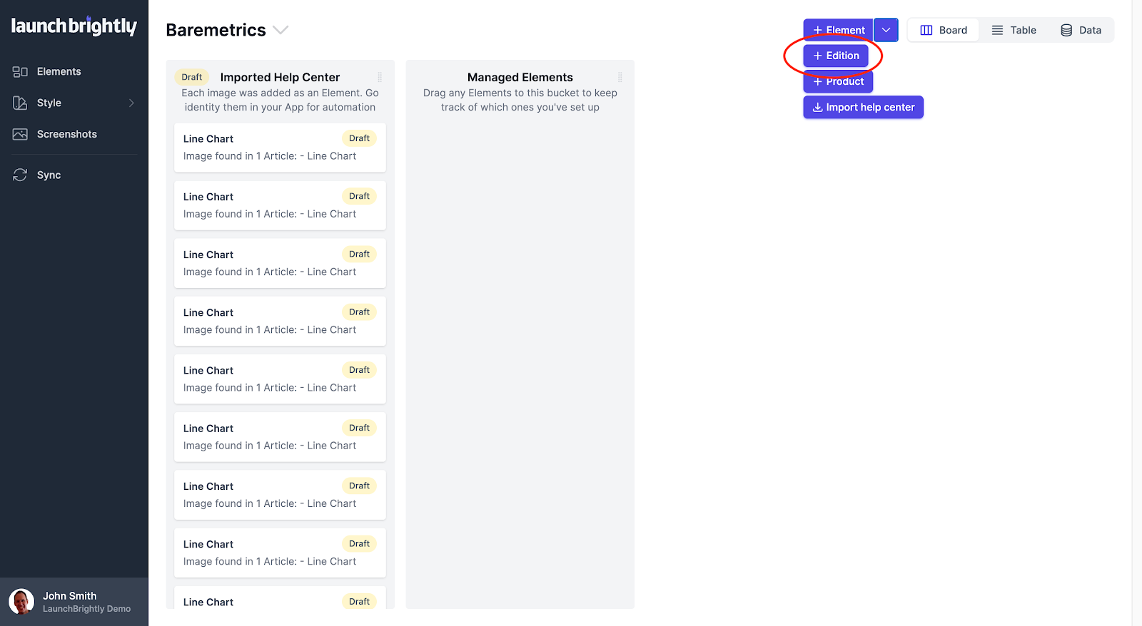 You can also add a new Edition at any time by clicking the dropdown in your LaunchBrightly console and…
