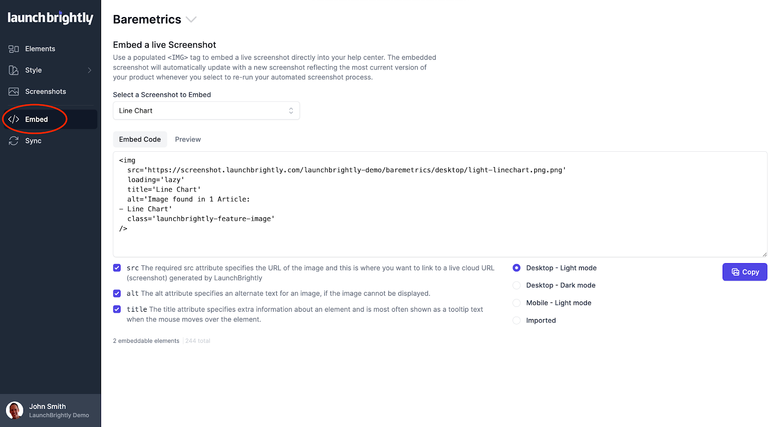 Rather than using the screenshot URL above and writing the HTML yourself, the Embed option provides you with a…